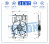 STRON STEF090 Вентилятор охлаждения двигателя (Гарантия 3 года. Установка без проблем)