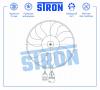 STRON STEF094 Вентилятор охлаждения двигателя  STRON STEF094 AUDI A3 II (8P), SEAT Altea I (5P)