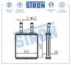 STRON STH0033 Радиатор отопителя (Гарантия 3 года, Увеличенный ресурс)