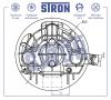 STRON STIF008 Вентилятор отопителя , RENAULT Scenic II (JM), K9K734 2003-2009