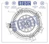 STRON STIF008 Вентилятор отопителя , RENAULT Scenic II (JM), K9K734 2003-2009