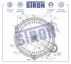 STRON STIF013 Мотор отопителя 2170/2190 под кондиционер Halla STRON
