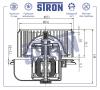 STRON STIF022 Мотор отопителя Г*З*ль NEXT STRON с крыльчаткой