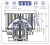 STRON STIF033 Вентилятор отопителя (Гарантия 3 года. Установка без проблем)
