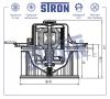 STRON STIF058 Вентилятор отопителя