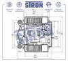 STRON STIF083 Вентилятор отопителя  (Гарантия 3 года. Установка без проблем)