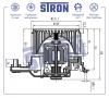 STRON STIF090 Вентилятор отопителя , HONDA CR-V V, 2016-
