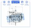STRON STIF106 Вентилятор отопителя  STRON STIF106 PEUGEOT 307 I, Citroen C4 I