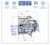STRON STIF143 Вентилятор отопителя  STRON STIF143 PEUGEOT Partner I (5F), Citroen Berlingo I