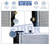 STRON STR0037 Радиатор STRON STR0037 двигателя MERCEDES G-Class II (W463) 5,5 бензин 273 963 388 АКПП 2008-2012
