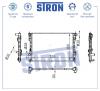 STRON STR0039 Радиатор двигателя