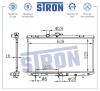 STRON STR0058 Радиатор STRON STR0058 двигателя Toyota Starlet IV (P80) 1,3 бензин 82 АКПП 1989-1998