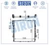 STRON STR0071 Радиатор двигателя, BMW X5 I (E53), M57D306D1 1999-2006
