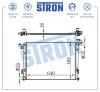 STRON STR0086 Радиатор охлаждения (Гарантия 3 года, Увеличенный ресурс)