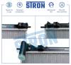 STRON STR0112 Радиатор охлаждения Nissan Juke (F15) 10- Pulsar (C13) 15- (Гарантия 3 года, Увеличенный ресурс)