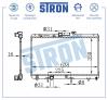 STRON STR0144 Радиатор STRON STR0144 двигателя Toyota Corolla VII (E100) 1,8 бензин 7AFE 105 МКПП 1991-2002