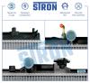 STRON STR0144 Радиатор STRON STR0144 двигателя Toyota Corolla VII (E100) 1,8 бензин 7AFE 105 МКПП 1991-2002