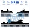 STRON STR0147 Радиатор STRON STR0147 TOYOTA Corolla/Sprinter/Levin/Marino [E10] 1,3/1.5/1,6 A ,[E11] 1,4/1,6 A 7/9