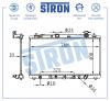 STRON STR0164 Радиатор охлаждения Toyota Camry (V40) 07- 3.5i AT (Гарантия 3 года, Увеличенный ресурс)