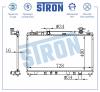 STRON STR0166 Радиатор STRON STR0166 двигателя Toyota Camry VI (XV40) 2,4 гибрид 2AZFXE 167 МКПП 2006-2011