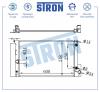 STRON STR0168 Радиатор охлаждения Toyota Corolla 07-, Avensis 09-, Auris 09- MT/AMT (Гарантия 3 года, Увеличенный