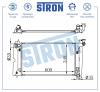 STRON STR0174 Радиатор STRON STR0174 двигателя Toyota Corolla IX (E120; E130) 1,8 бензин 2ZZGE 170 МКПП 2000-2007