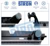STRON STR0174 Радиатор STRON STR0174 двигателя Toyota Corolla IX (E120; E130) 1,8 бензин 2ZZGE 170 МКПП 2000-2007