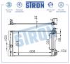STRON STR0179 Радиатор STRON STR0179 двигателя Toyota Corolla XI (E160; E170; E180) 1,8 бензин 2ZRFE 147 АКПП 2012