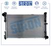 STRON STR0182 Радиатор STRON STR0182 двигателя MERCEDES C-Class II (W203) 2,2 дизель 646962; 64 122 МКПП/АК