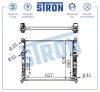 STRON STR0184 Радиатор STRON STR0184 двигателя MERCEDES G-Class II (W463) 3,0 дизель 642884; 64 181 АКПП 1990-2012