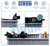 STRON STR0184 Радиатор STRON STR0184 двигателя MERCEDES G-Class II (W463) 3,0 дизель 642884; 64 181 АКПП 1990-2012