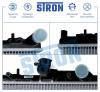 STRON STR0194 Радиатор охлаждения (Гарантия 3 года, Увеличенный ресурс)