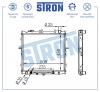 STRON STR0197 Радиатор двигателя