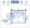 STRON STR0211 Радиатор двигателя