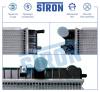 STRON STR0213 Радиатор двигателя, VAUXHALL Omega B, Y22XE, Z22XE 1994-2009
