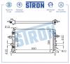 STRON STR0214 Радиатор охлаждения Opel Astra H (04-) 1.6i/1.8i AT (Гарантия 3 года, Увеличенный ресурс)