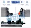 STRON STR0214 Радиатор охлаждения Opel Astra H (04-) 1.6i/1.8i AT (Гарантия 3 года, Увеличенный ресурс)