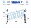 STRON STR0224 Радиатор STRON STR0224 двигателя Ford C-Max I 1,6 бензин HWDA; HWDB 115 МКПП 2003-2010