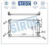 STRON STR0241 Радиатор охлаждения (Гарантия 3 года, Увеличенный ресурс)