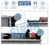 STRON STR0243 Радиатор STRON STR0243 двигателя MERCEDES E II (W210; S210) 2,3 бензин 111 970 150 МКПП/АКПП 1995-20