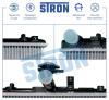 STRON STR0257 Радиатор охлаждения (Гарантия 3 года, Увеличенный ресурс)