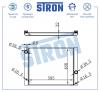 STRON STR0265 STR0265_Радиатор двигателя (Гарантия 3 года, Увеличенный ресурс)