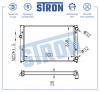 STRON STR0324 Радиатор STRON STR0324 двигателя VOLKSWAGEN Passat B4 1,8 бензин ABS; ADZ;  89 МКПП/АКПП 1993-1997