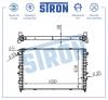 STRON STR0341 Радиатор охлаждения (Гарантия 3 года, Увеличенный ресурс)