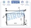 STRON STR0344 Радиатор охлаждения (Гарантия 3 года, Увеличенный ресурс)