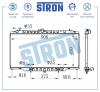 STRON STR0359 Радиатор STRON STR0359 двигателя Nissan Patrol V (Y61) АКПП 1997-