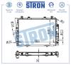 STRON STR0387 Радиатор STRON STR0387 двигателя MERCEDES S-Class III (W140) 3,2 бензин 104990; 10 231 МКПП/АКПП 199