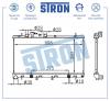 STRON STR0394 Радиатор охлаждения (Гарантия 3 года, Увеличенный ресурс)