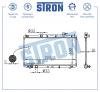 STRON STR0403 STR0403_Радиатор двигателя (Гарантия 3 года, Увеличенный ресурс)