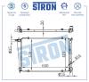 STRON STR0416 Радиатор охлаждения (Гарантия 3 года, Увеличенный ресурс)